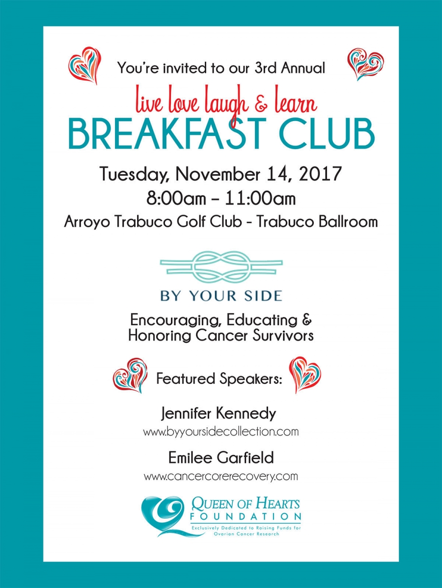 3rd Annual Live Love Laugh &amp; Learn Breakfast Club